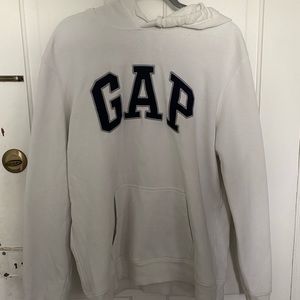 White GAP hoodie